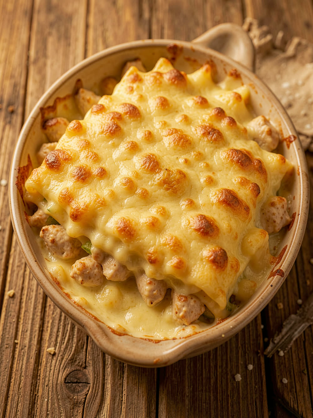 Lasanha de Frango com Catupiry